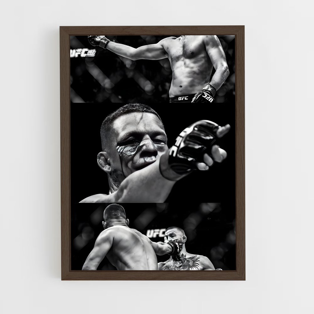 Poster Fight Night: Diaz vs. The World – affiche MMA (vue 5)